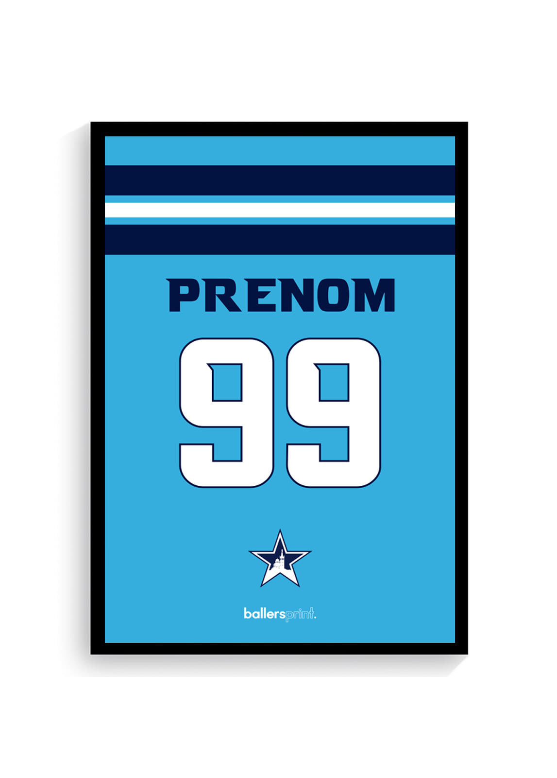 Blue Stars Marseille-Personnalisation