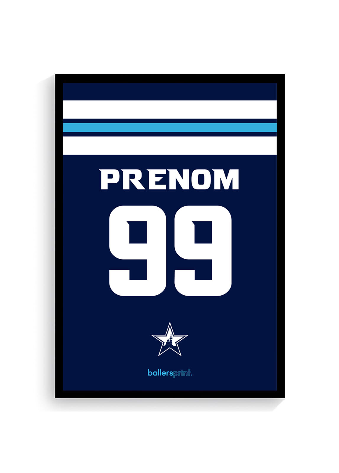 Blue Stars Marseille-Personnalisation