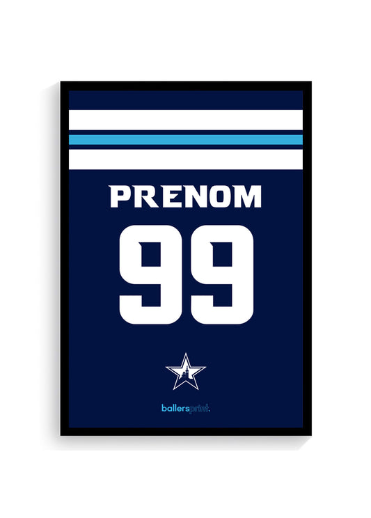 Blue Stars Marseille-Personnalisation